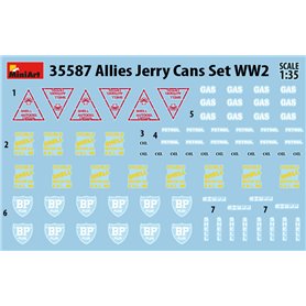 Mini Art 1:35 ALLIES JERRY CANS WWII