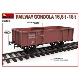 Mini Art 1:35 RAILWAY GONDOLA 16.5 - 18T