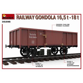 Mini Art 1:35 RAILWAY GONDOLA 16.5 - 18T