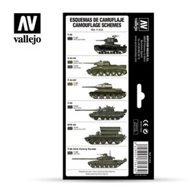 Vallejo 71613 Zestaw farb MODEL AIR - RUSSIAN GREENS FROM 1928 TO PRESENT