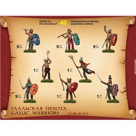 Zvezda 8012 Gaul Infantry