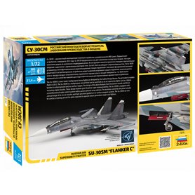 Zvezda 1:72 Sukhoi Su-30SM Flanker-C