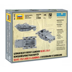 Zvezda 6243 Sd.Kfz. 251/1 Ausf. B Stuka zu Fuss