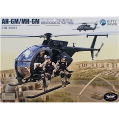 Kitty Hawk 1:35 AH-6M/MH-6M Little Bird Nightstalkers