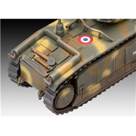Revell 03278 Char B.1 Bis&Renault F  1/76