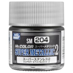 Mr.Color SM-204 SUPER METALLIC Super Stainless 2 - METALICZNY - 10ml