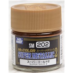 Mr.Color SM-202 SUPER METALLIC Super Gold 2 - METALICZNY - 10ml