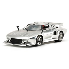Tamiya 25418 1/24 Lancia Stratos Turbo Silver Pla.