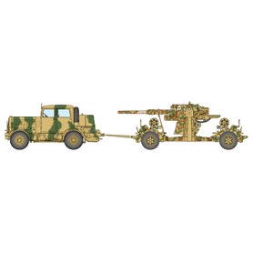 Tamiya 1:48 SS-100 HEAVY TRACTOR z działem 88mm Flak 37