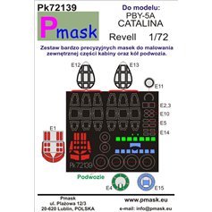 Pmask 1:72 Maski do PBY-5A Catalina dla Revell