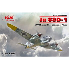 ICM 1:48 Junkers Ju-88 D-1 - GERMAN RECONNAISSANCE PLANE