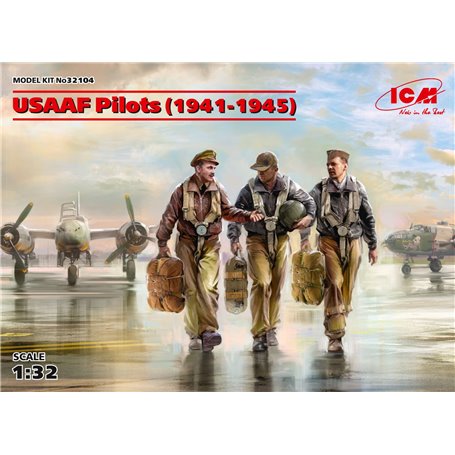 ICM 32104 USAAF pilots