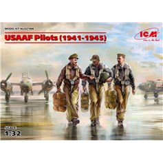 ICM 1:32 USAAF PILOTS - 1943-1945 | 3 figurines | 