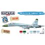 Hataka BS104 BLUE-LINE Zestaw farb EARLY SUKHOI SU-27S/P/UB FLANKER B/C
