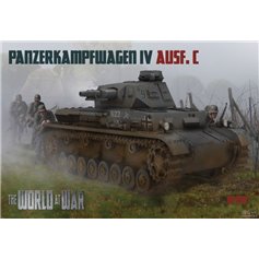 IBG 1:72 THE WORLD AT WAR - NUMER 10 w/modelem Pz.Kpfw.IV Ausf.C 