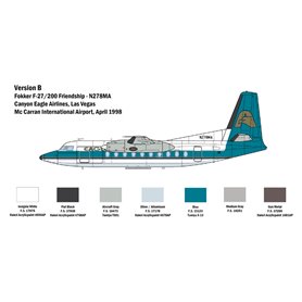 Italeri 1:72 Fokker F-27-400 FRIENDSHIP