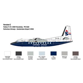 Italeri 1:72 Fokker F-27-400 FRIENDSHIP