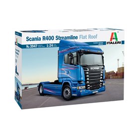 Italeri 3947 1/24 ScaniaR400 Streamlinie(Flat Roof