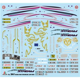 Italeri 3947 1/24 ScaniaR400 Streamlinie(Flat Roof