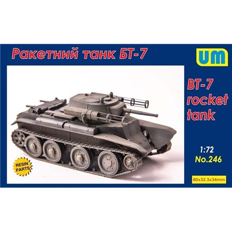 Um 246 BT-7 rocket tank