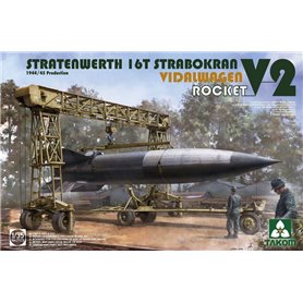 Takom 2123 16T Strabokran Vidalwagen V2 Rocket