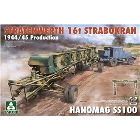 Takom 1:35 16T Strabokran 1944 / 1945 PRODUCTION z Hanomag SS100