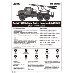 Trumpeter 1:35 2B7R MRL BM-13 NMM