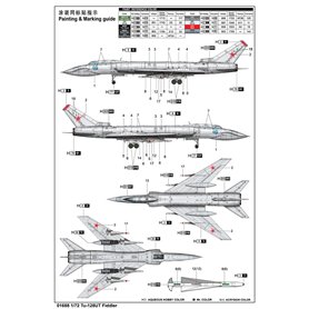 Trumpeter 1:72 Tupolev Tu-128UT Fiddler