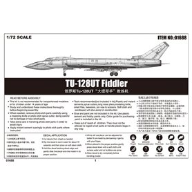 Trumpeter 1:72 Tupolev Tu-128UT Fiddler