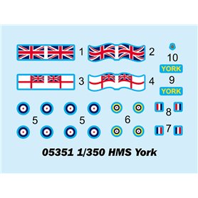 Trumpeter 1:350 HMS York
