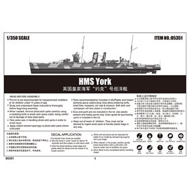 Trumpeter 1:350 HMS York