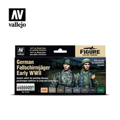 Vallejo 70185 Zestaw farb MODEL COLOR - GERMAN FALLSCHIRMJAGER EARLY WWII