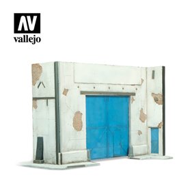 Vallejo Diorama 31x16x20 cm Factory Facade 1:35
