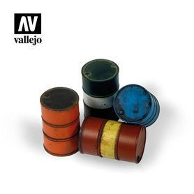 Vallejo Diorama Accessories Modern Fuel Drums 1:35