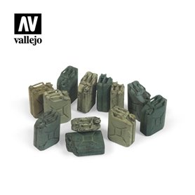Vallejo Diorama Accessories German Jerrycan set 1:35