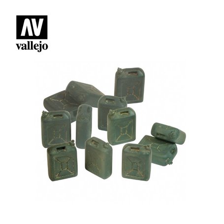 Vallejo DIORAMA ACCESSORIES 1:35 IDF Jerrycan set 1:35