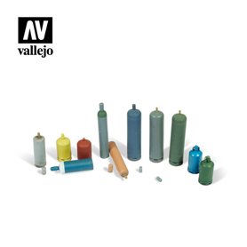 Vallejo Diorama Accessories Modern Gas Bottles 1:35