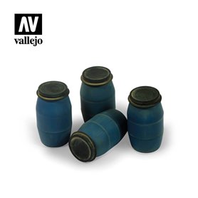 Vallejo Diorama Accessories Modern Plastic Drums #1 1:35