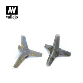 Vallejo DIORAMA ACCESSORIES 1:35 Trident Anti-Tank Obstacle 1:35