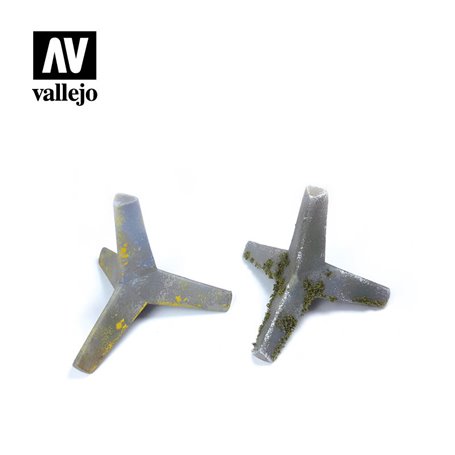 Vallejo Diorama Accessories Trident Anti-Tank Obstacle 1:35