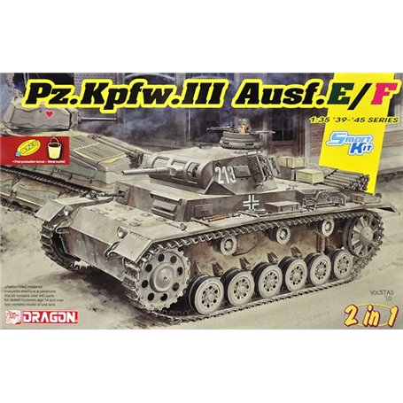 Dragon 6944 1/35 Pz.Kpfw.III Ausf.E/F (2 in 1)