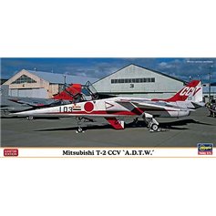 Hasegawa 1:72 Mitsubishi T-2 CCV - A.D.T.W. - LIMITED EDITION