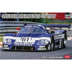 Hasegawa 1:24 Sauber Mercedes C9 - KOUROS 1987 - LIMITED EDITION