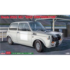Hasegawa 1:24 Honda N360 (NI) - RACE CONFIGURATION - LIMITED EDITION
