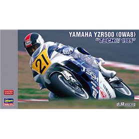 Hasegawa 1:12 Yamaha YZR500 (OWA8) - TECH 21 1989 - LIMITED EDITION