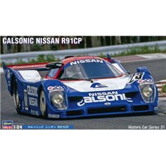 Hasegawa 1:24 Calsonic Nissan R91CP - HISTORIC CAR SERIES 31 