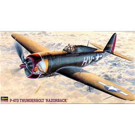 Hasegawa JT-57-09057 P-47D Thunderbolt Razorback