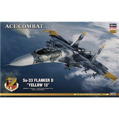 Hasegawa 1:72 ACE COMBAT Sukhoi Su-33 Flanker D - YELLOW 13