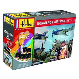 Heller 1:72 Normandie Air War (Mustang, FockeWulf