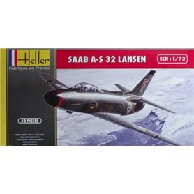Heller 80343 SAAB 32 Lansen  1/72